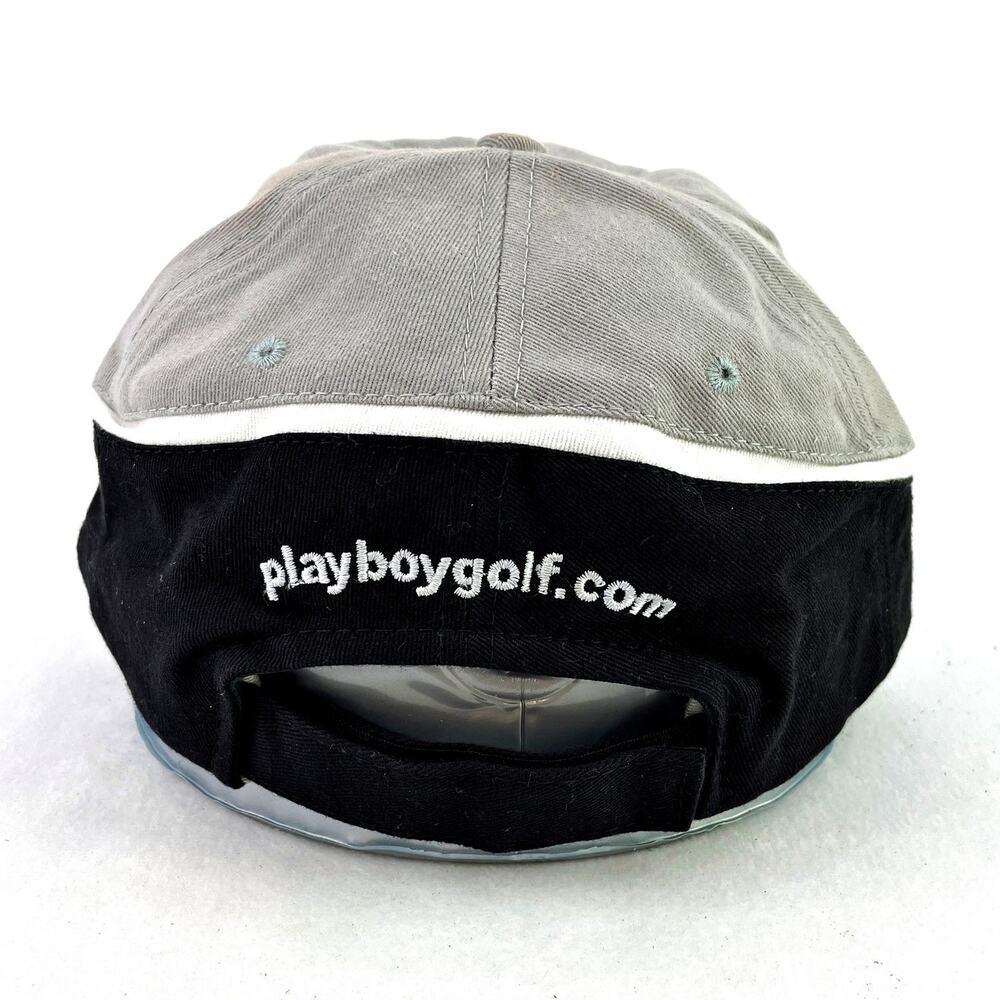 Playboy Bunny Golf Limited Ed Baseball Hat Hook Loop Adjustable - Picture 3 of 6